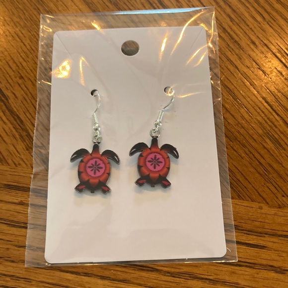 7. “Turtle” earrings. - Picture 1 of 3